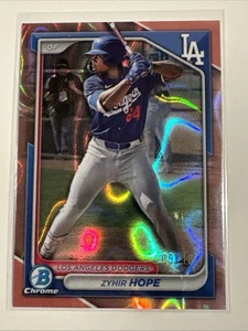 2024 Bowman Draft Chrome-Rose Gold Lava #BDC139 ZYHIR HOPE 9/10 - Bild 1 von 3