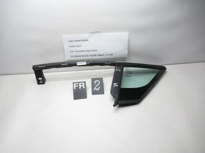 2013-2020 Ford Fusion Front Right Vent Window Glass DS73-F21400 OEM - Image 1 of 4