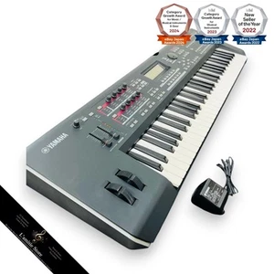 Yamaha MOX6 Synthesizer 61 Keys Keyboard Black Used - Picture 1 of 10