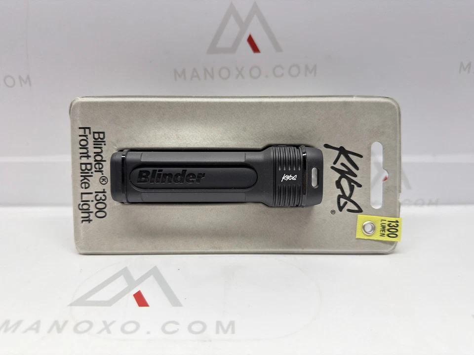 Luz de bicicleta Knog Blinder 1300 - Luz de bicicleta de 1300 lúmenes con compacto C Foto 1 de 1