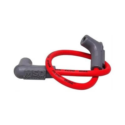 Катушечный провод 84059, сверхпроводник 8,5 мм HEI 90 градусов 18 дюймов красный - Изображение 1 из 2