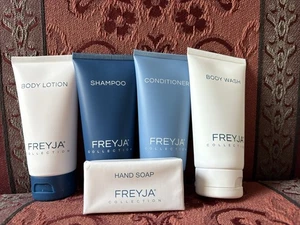 FREYJA SHAMPOO, CONDITIONER, BODY WASH, BODYLOTION, HANDSEIFE, VIKING CRUISES, NEU - Bild 1 von 2