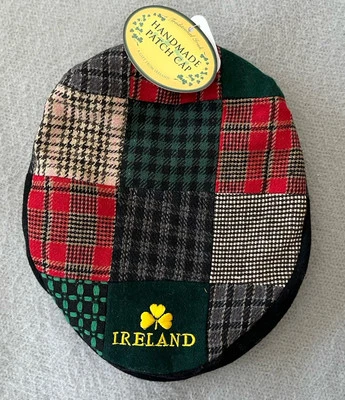 Gorra JC Walsh & Sons Irlanda Parche Verde Dorado Irlanda – Talla Única Gorra Plana Clásica Foto 1 de 4
