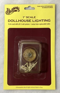 Puppenhaus Miniatur klare geätzte Deckenlampe Maßstab 1:12 #2669 - Bild 1 von 12