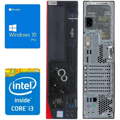 Fujitsu Esprimo D556/2 SFF i3-7100 (3,9GHz) 8/16/32GB - 0/256/512/1024GB Win 10 - Immagine 1 di 4