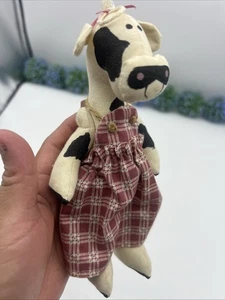 Mucca vintage! Fatto a mano negli anni 80, nucleo di cottage carino! Nucleo della nonna. - Foto 1 di 8