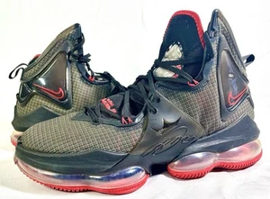 Nike LeBron XIX EP Bred Schuhe Herren Größe 11 Basketball guter Zustand - Bild 1 von 10
