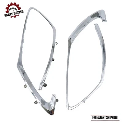 Par Para Lexus GS300 GS430 GS350 2005-2011 NUEVO Faro Bisel Anillo Borde Derecha y Derecha Foto 1 de 4