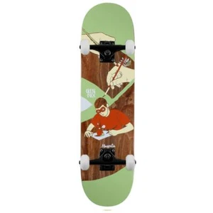 Magenta Glen Fox Extravision Complete Skateboard Sage 8.25" - Picture 1 of 9