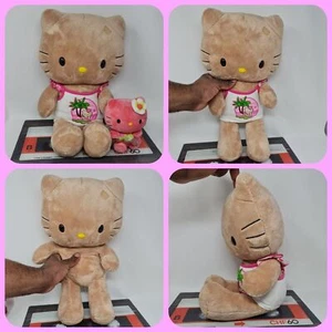 build a bear sunkissed hello kitty plush soft toy tan tropical hawaii hula babw - Picture 1 of 12