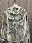 Rattlers Brand Camo Shirt Men's Xtra Large Thick Chamios Button Up Outdoor