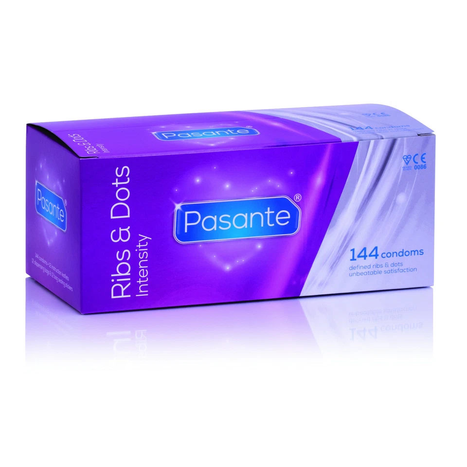 Preservativi Profilattici STIMOLANTI Pasante Ribs & Dots Intensity nervature  - Immagine 1 di 4