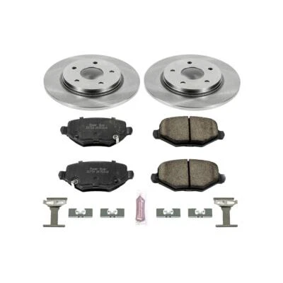 PowerStop Disc Brake Kit Rear - Fits Chrysler Town & Country 2012-2016, Dodge Gr Foto 1 de 4