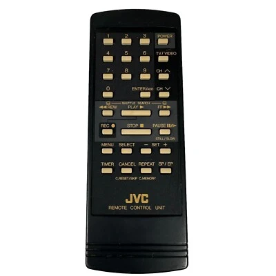 Genuine JVC GUR64EC1086 Remote Control For RX307TN/JM RX309TN/JM Tested Working - Image 1 of 4