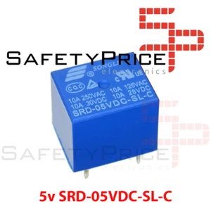 Rele 5v 10A SRD-05VDC-SL-C PCB soldar superficie power relay REF740 - Imagen 1 de 1