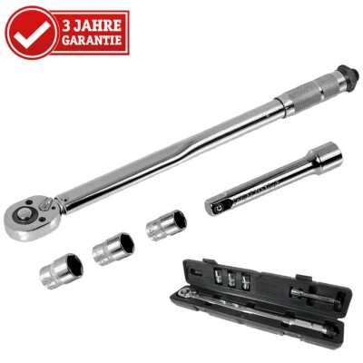 WALTER Chiave dinamometrica 1/2 pollice 80 - 210Nm, coppia, valigetta, prolunga - Immagine 1 di 4