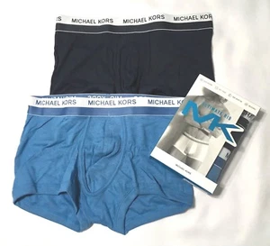 Michael Kors Men's Underwear Ultimate Rib 2 Pack Trunks Soft Touch M L XL NWT - Picture 1 of 8