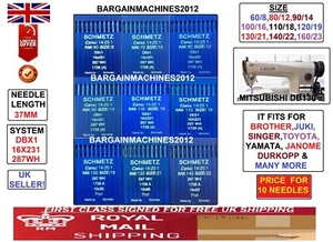 DBx1 16x231 287WH S=60/8TO160/23 MITSUBISHI DB130 INDUSTRAL SEWING MACHNE NEEDLE - Picture 1 of 12