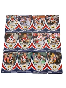 2013 NRL Power Play Trading Cards Team Set Sydney Roosters (12 cards). - Picture 1 of 1