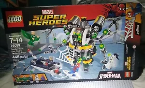 LEGO Spider-Man Doc Ock's Tentacle Trap Marvel SuperHeroes 76059 white tiger toy - Picture 1 of 8
