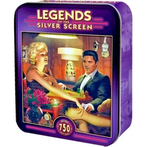 ACES HIGH Legends Of The Silver Screen 750 Piece Puzzle Collector Tin 24" X 18" - Picture 1 of 1