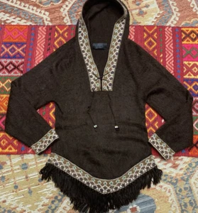 Vintage Sweater Alpaca Wool Aztec XS - Picture 1 of 4