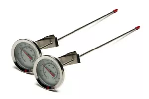 12" SS Dial Thermometer Homebrewing Brew Kettle Brew Pot, Pack of 2 - Picture 1 of 4