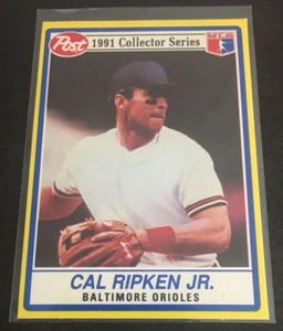 1991 Post - Cal Ripken Jr. - #19 - Baltimore Orioles - HOF - Picture 1 of 2