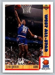 1991-92 Upper Deck #463 Clyde Drexler - Picture 1 of 2