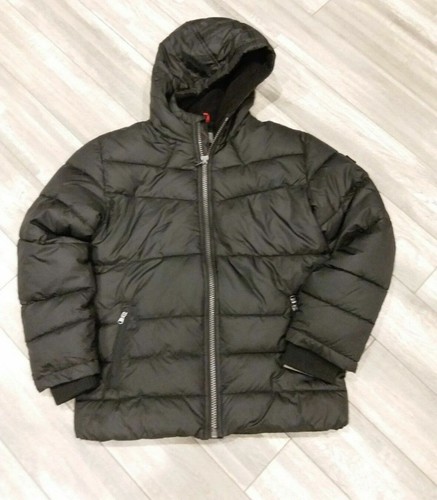 Michael Kors Giacca Cappotto Puffer Cappuccio Piumino Imbottito Nero 14 16 Nuovo con etichette
