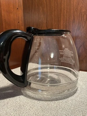 Black & Decker 12 Cup Glass Coffee Pot Carafe Replacement Clean - Image 1 of 4