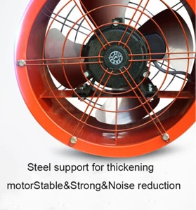 Explosion Proof Fan Utility Blower Fan 12In Axial Fan Extractor Exhaust Fan 220V - Picture 1 of 23