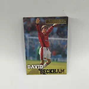 #92 David Beckham RC Rookie 1996-97 Merlins Premier Gold - Bild 1 von 10