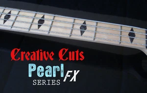 Diamond BLACK PEARL Fretboard Markers Inlay Sticker Decals for Maple Neck BASS - Picture 1 of 4