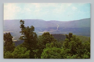 Postcard Looking North from Kiamichi Mountain Oklahoma - Picture 1 of 2