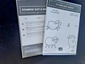 Stampin' Up! COUNTING SHEEP (7) Stamps & (10) Dies Bundle-New/Retired/SAB - Picture 1 of 3
