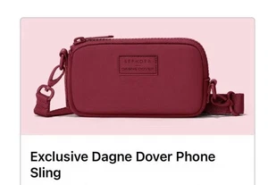 Borsa a tracolla DAGNE DOV & SEPHORA edizione limitata Mara Phone Sling NUOVA SIGILLATA - Foto 1 di 5