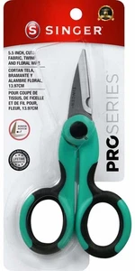 Teal 5 Inch Detail Scissors With Comfort Grip For Crafts And Sewing - Picture 1 of 7