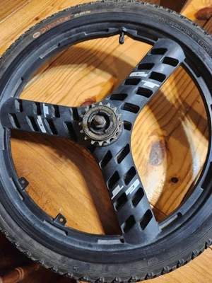 Rodas GT MAG ACS Stealth Old School BMX 20" com pneus - Imagem 1 de 4