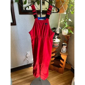 LL Bean Vintage Red Kids Snow Pants - Picture 1 of 7