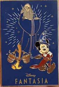 Disney PALM 2025 Mickey Sorcerer LE 200 Pin Fantasia Poster Chaser - Picture 1 of 1