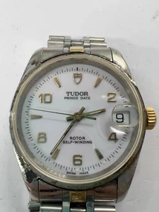 Tudor 72033 Stainless Steel 2824-2 Automatic Movement Watch Working - Picture 1 of 8