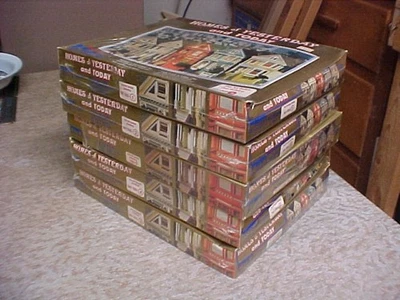IHC HO Scale 1:87 Homes Of Yesterday And Today No. 1 to 5 LOT - All Five Homes - Image 1 of 3