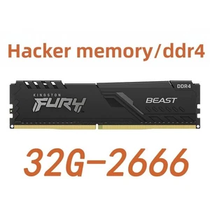 KingSton FURY Beast  32G PC4 DDR4  2666MHz  288pin  Desktop Memory RAM - Picture 1 of 14