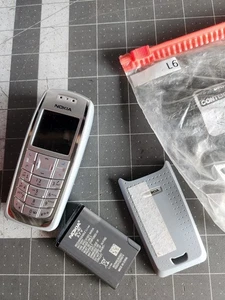 Teléfono celular Candybar Nokia 3120 - azul y blanco (AT&T/cingular) - Imagen 1 de 4