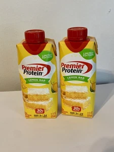 2X Premier Protein Edición Limitada Barra de Limón Sin Gluten Completo Batido 11oz NUEVO - Imagen 1 de 6