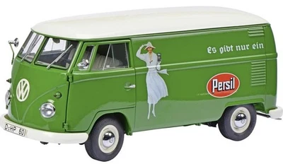 SCHUCO, VOLKSWAGEN T1b Transporter Persil marking, 1/18, SCH366 Foto 1 de 4