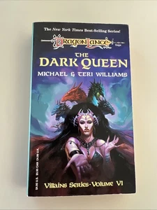 The Dark Queen by Michael & Teri Williams 1994 Paperback 1st Printing - Foto 1 di 6