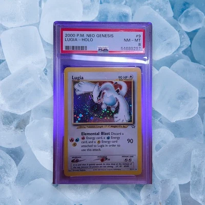 2000 POKEMON NEO GENESIS #9 LUGIA-HOLO PSA 8 - Image 1 of 3