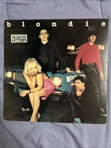 Blondie Plastic Letters LP Vinyl Record Album - Picture 1 of 13